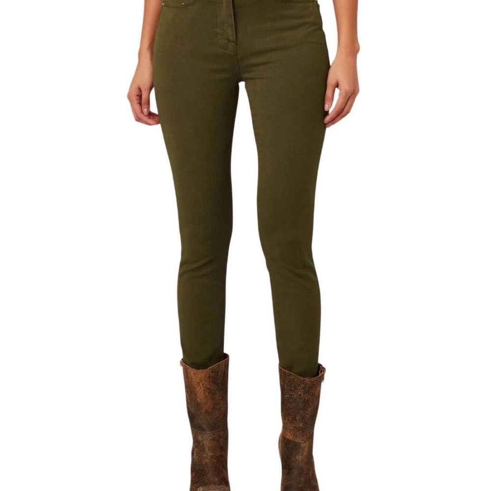 Frame Denim Le‎ High Skinny Forest Falls Women's Olive Skinny Jeans Sz 26